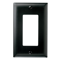 Legrand-Pass & Seymour TP26-BK TradeMaster Standard Wallplate