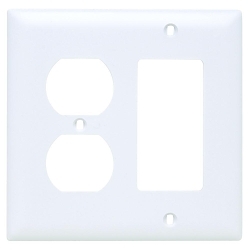 Legrand-Pass & Seymour TP826-W TradeMaster Combination Wallplate