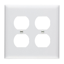 Legrand-Pass & Seymour TP82-W TradeMaster Receptacle Wallplate
