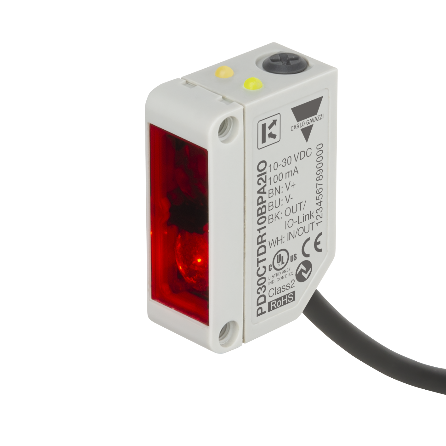 Carlo Gavazzi PD30CTDR10BPA2IO Photoelectric Sensors