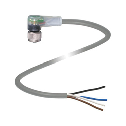 Pepperl+Fuchs V1-W-A2-5M-PUR Female Connector