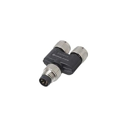Pepperl+Fuchs V31S-YEE-V31 V31S Y Splitter, 4-Pin M8 Socket End Style, 30 VAC/VDC, 4 A