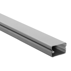 Hubbell HBL2000BCAGY Metallic Raceway Base and Cover