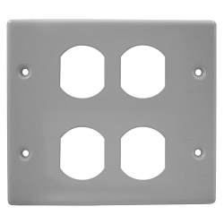 Hubbell HBL4747BBGY Cover Plate