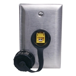 Hubbell HISF11 High Impact Faceplate