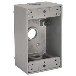 Hubbell HIWP05GY Device Box