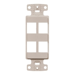Hubbell NS614LA Decorator Frame
