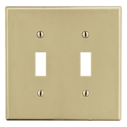 Hubbell P2I Non-Metallic Standard Wall Plate