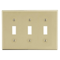 Hubbell P3I Non-Metallic Standard Wall Plate