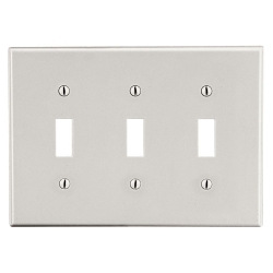 Hubbell P3LA Non-Metallic Standard Wall Plate