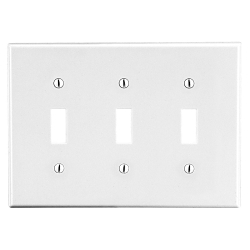 Hubbell P3W Non-Metallic Standard Wall Plate