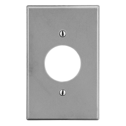 Hubbell P7GY Non-Metallic Standard Wall Plate