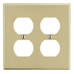 Hubbell P82I Non-Metallic Standard Wall Plate