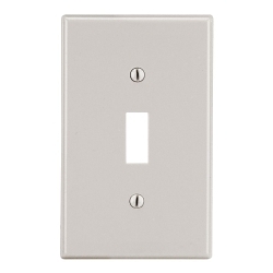 Hubbell P1LA Non-Metallic Standard Wall Plate