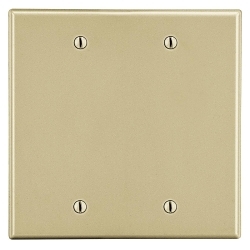 Hubbell P23I Non-Metallic Standard Blank Wall Plate