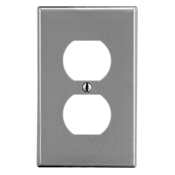 Hubbell P8GY Non-Metallic Standard Wall Plate