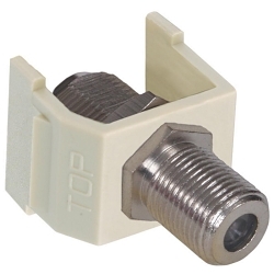 Hubbell SFFWX Snap-Fit AV F-Connector