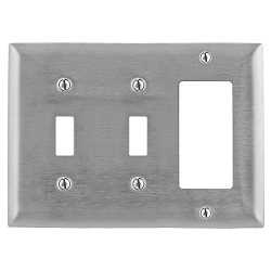Hubbell SS226 Combination Wallplate
