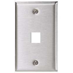 Hubbell SSF11 Keystone Faceplate