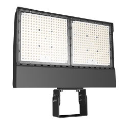 RAB X17PA450T/PCT X17 Adjustable Floodlight, LED Lamp, 250 W Fixture, 120, 208, 240, 277 V, Bronze Housing