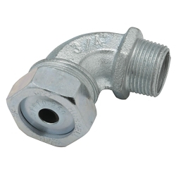 Hubbell-Raco 3793-5 Angled Cord Connector