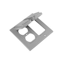 Thomas & Betts 2CCDG Red Dot Dry-Tite Receptacle Cover