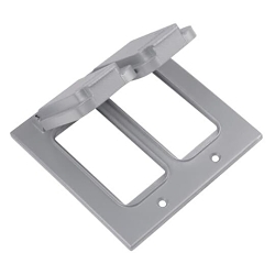 Thomas & Betts 2CCG Red Dot Dry-Tite Receptacle Cover
