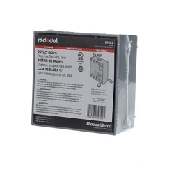 Thomas & Betts 2IH3-2 Red Dot Weatherproof Box