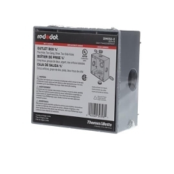 Thomas & Betts 2IH5S2-2 Red Dot Weatherproof Box