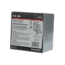 Thomas & Betts 2IHD5-3 Red Dot Weatherproof Box