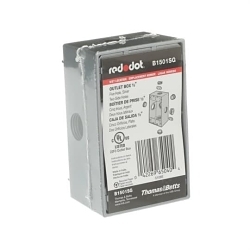 Thomas & Betts B1501SGR Red Dot Weatherproof Box