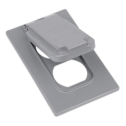 Thomas & Betts CCDV Red Dot Dry-Tite Receptacle Cover