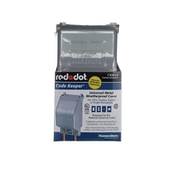 Thomas & Betts CKMUV Red Dot Code Keeper While-In-Use Cover