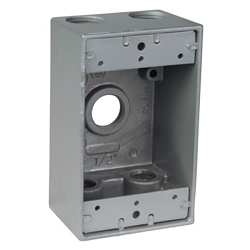 Thomas & Betts IH5-1-LM Red Dot Weatherproof Box