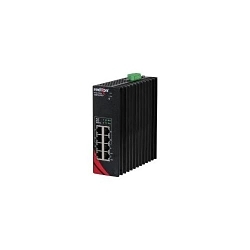 Red Lion 1008TX-POE+ Unmanaged Network Switch, 10/100/1000BaseTX Interface, (8) RJ45 10/100/1000BaseT(X) Port, 16 Gbps Memory