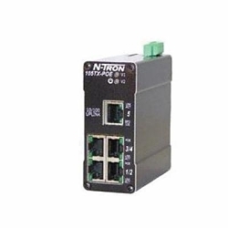 Red Lion 105TX-POE N-Tron Networking Ethernet Switch