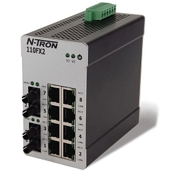 Red Lion 110FXE2-SC-15 N-Tron Ethernet Switch