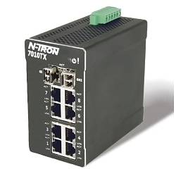 Red Lion 7010TX N-Tron Ethernet Switch