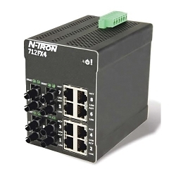 Red Lion 712FX4-SC N-Tron Ethernet Switch