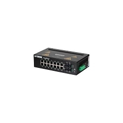 Red Lion 716FX2-ST Managed Network Switch, 10/100BaseTX Interface, (14) RJ45 Port