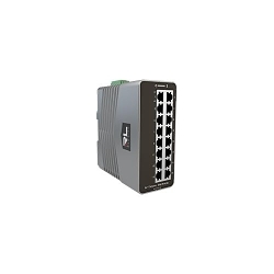 Red Lion NT-5016-000-0000 Managed Network Switch, 10/100/1000BaseTX Interface, (16) RJ45 10/100/1000Base-TX Port