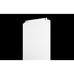 Rittal 1565800 Mounting Plate, Carbon Steel