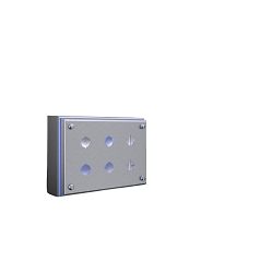 Rittal 1686600 Electrical Pushbutton Enclosure