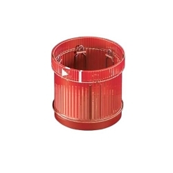 Rittal 2370501 SG Series LED Flashing Light Component, 24 VAC/VDC, LED Lamp, Red