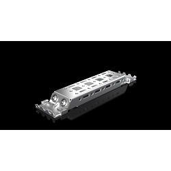 Rittal 2394210 Rail, For Use With Interior installation in AX compact enclosure, for 210 mm depth, Sheet Steel