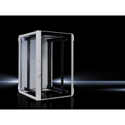 Rittal 5503120 Network/Server Enclosure, 47 in L x 31 in W x 31 in D, NEMA IP55, Aluminum/Carbon Steel