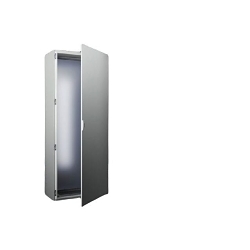 Rittal 5834680 SE Enclosure System, 800 mm W x 600 mm D x 2000 mm H, NEMA 4/IP66 NEMA Rating, Sheet Steel