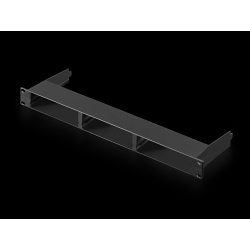 Rittal 7030088 CM III Self-Extinguishing Mounting Unit, Plastic, Jet Black