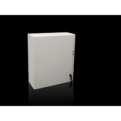 Rittal 8018979 WM Series 1-Door Disconnect Enclosure, 26 in W x 12 in D, NEMA 4 NEMA Rating, Carbon Steel