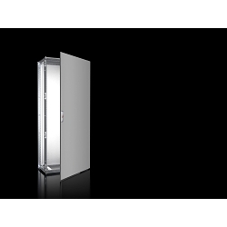 Rittal 8454000 Enclosure System, 800 mm W x 400 mm D, NEMA 1, 12, IP55 NEMA Rating, Stainless Steel